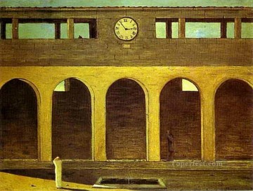 時の謎 1911 ジョルジョ・デ・キリコ 形而上学的シュルレアリスム Oil Paintings